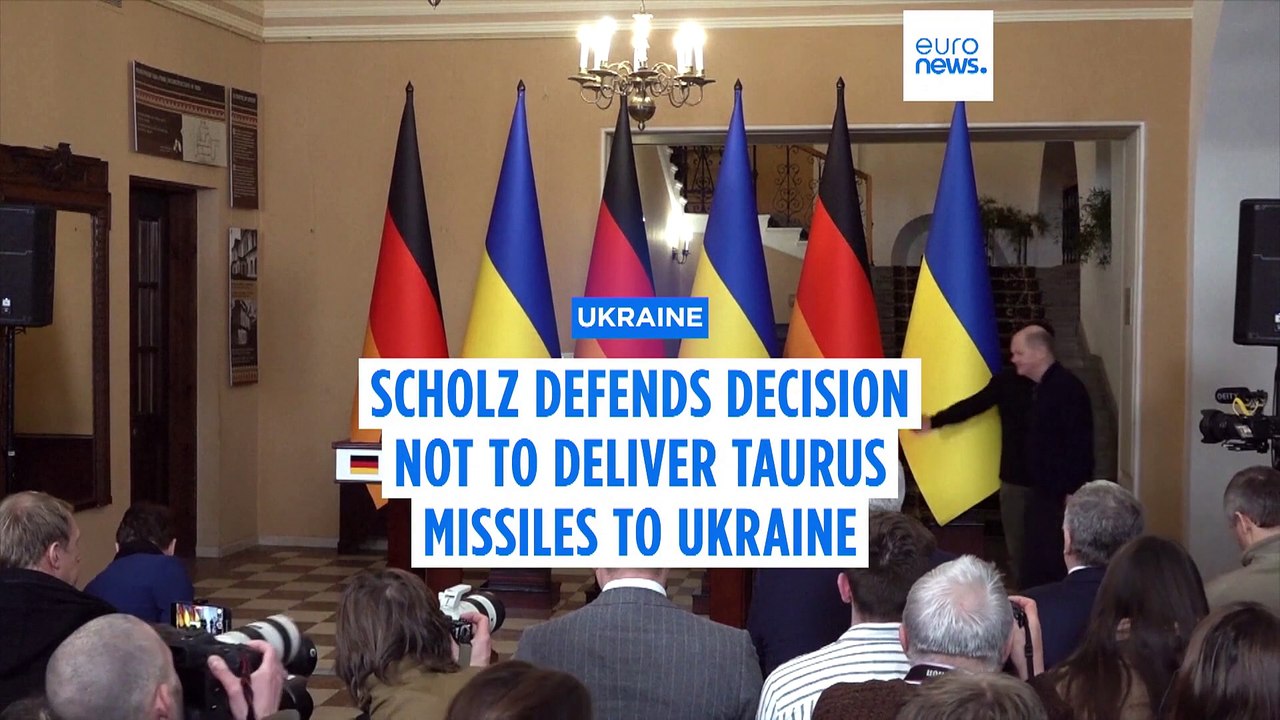 German Chancellor Scholz defends decision not to deliver long-range missiles to Ukraine
