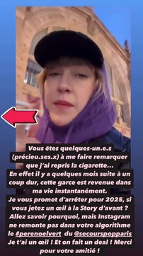 Daphné Bürki avoue avoir repris la cigarette. Instagram