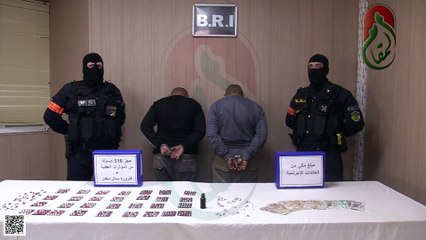 فرقة البحث و التدخل تطيح بمروجي المؤثرات العقلية  وتحجز 516 قرص مهلوس