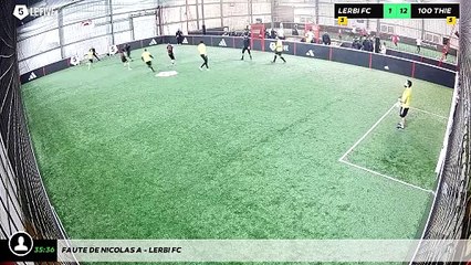 Faute de Nicolas A - Lerbi Fc