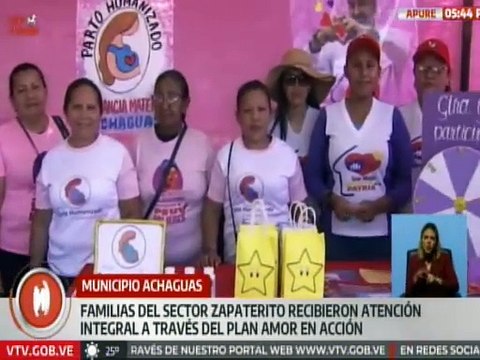 Apure | Plan Amor en Acción beneficio familias del municipio Achaguas con jornada de atención integral
