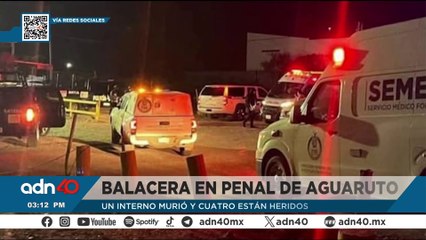 Balacera entre internos deja un muerto y cuatro heridos en Aguaruto