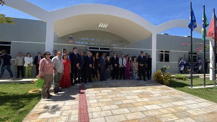 Presidente do TJPB entrega reforma do fórum de São João e recebe título em São José de Piranhas