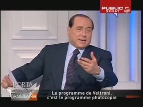Silvio Berlusconi italie Forza italia