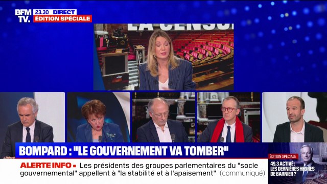 Menace de censure de Michel Barnier: Son sort est scellé , affirme Manuel Bompard (LFI)