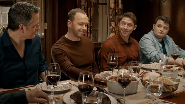 Donnie Wahlberg reveals he took the Reagan dinner table from Blue Bloods set and will bring it to Wahlburgers