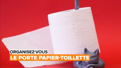 Organisez-vous : le porte papier toilette
