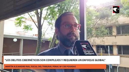 “Los delitos cibernéticos son complejos y requieren un enfoque global