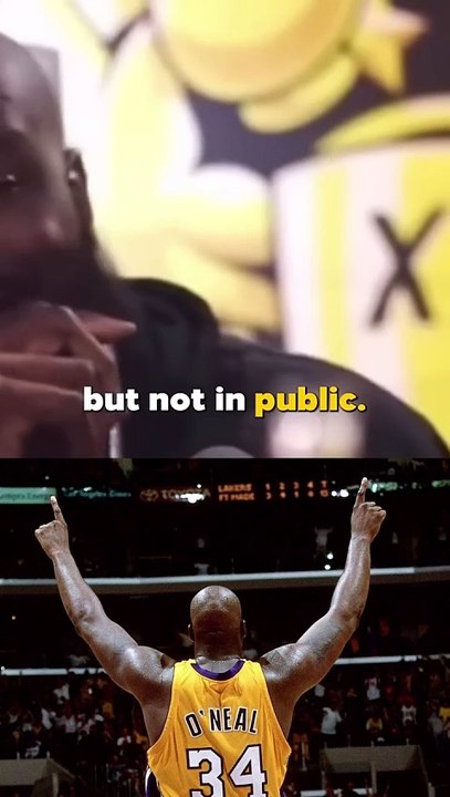 Shaq doesn’t drink? 🤯.