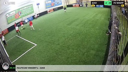 Faute de Vincent L - Gxo