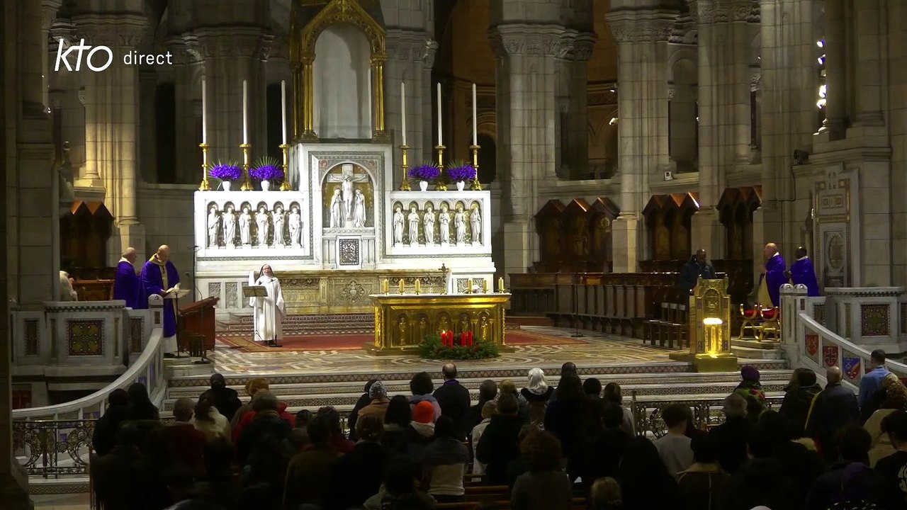 Messe au Sacré-Coeur de Montmartre du 1er décembre 2024