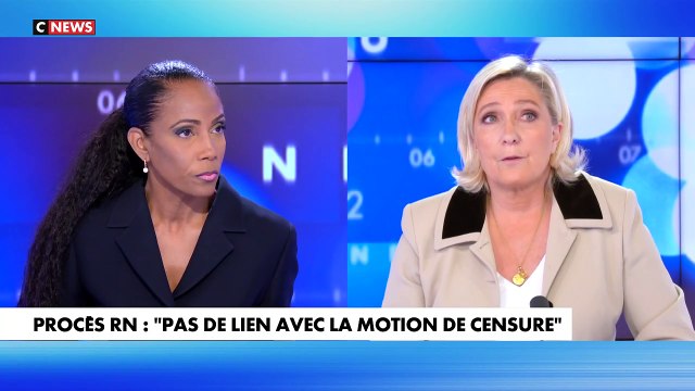 L'émotion de Marine Le Pen en évoquant sa possible condamnation qui aboutirait à son retrait de la vie politique : Le combat de ma vie est celui pour les Français