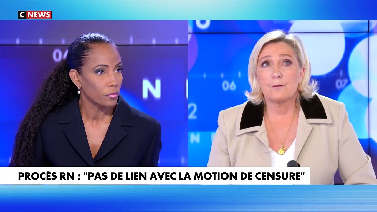 L'émotion de Marine Le Pen en évoquant sa possible condamnation qui aboutirait à son retrait de la vie politique : "Le combat de ma vie est celui pour les Français"