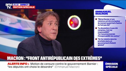 "Chacun doit sortir de son couloir et de sa posture", affirme Jérôme Guedj (PS)