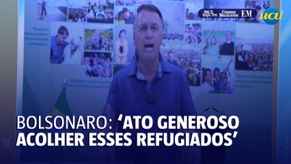 Bolsonaro agradece Milei por acolher condenados do 8/1