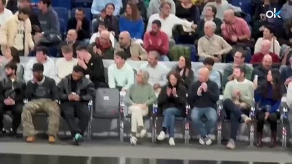 Vinicius hace un paréntesis en su recuperación para ver el partidazo entre Real Madrid y Fenerbahce