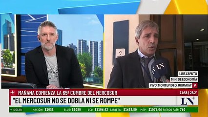 Luis Caputo se refirió a las diferencias entre el gobierno de Macri y el de Milei
