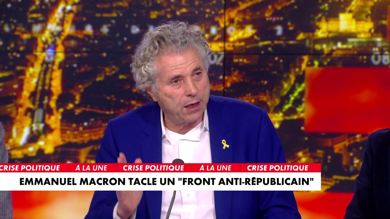 Gilles-William Goldnadel : «Marine Le Pen avait peut-être une balle de match»