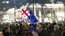 Georgia, seconda settimana di proteste pro-Ue: migliaia in piazza