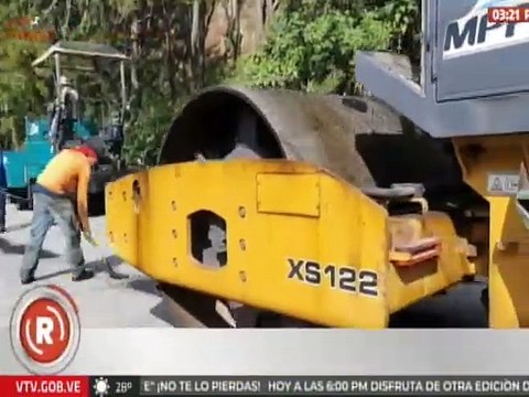 Mérida | Autoridades supervisan plan de asfaltado de vías en el mcpio. Campo Elías