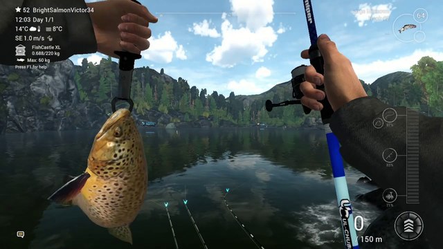 How to catch Trophy Brown Trouts and Trophy Rainbow Trouts at Falcon Lake | Fishing Planet