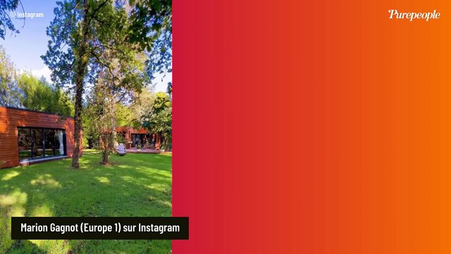 Marion Gagnot (Europe 1) a fait construire sa sublime maison au coeur d'une forêt, à seulement 56 kilomètres de Paris !
