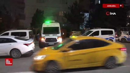 Ankara'da boşanma aşamasındaki çiftin aileleri birbirine girdi