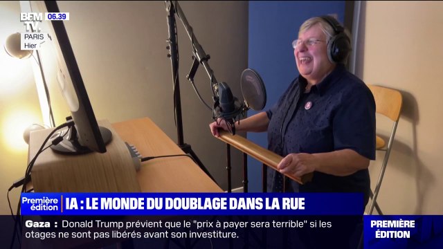 L'intelligence artificielle n'a pas de sentiment : menacés, les comédiens de doublage manifestent