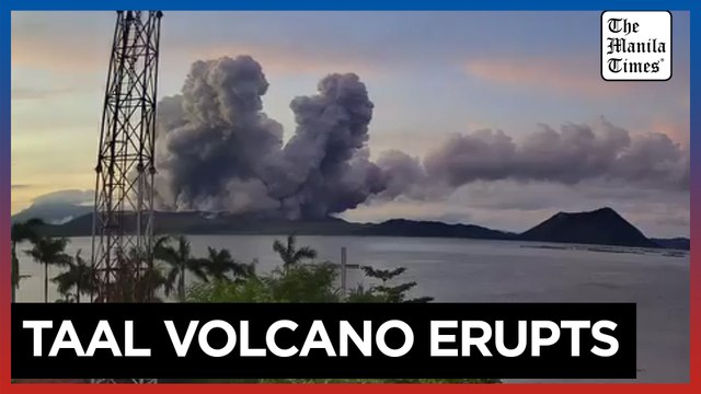 Phivolcs reports minor eruption in Taal Volcano