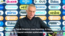 Mourinho'dan Galatasaray'a olay sözler: Açıklamalarını saçma buluyorum