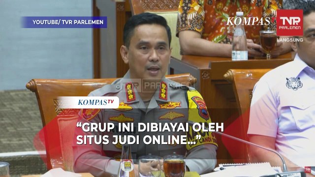 Depan DPR, Kapolrestabes Beberkan Aktivitas Gangster di Semarang hingga Dibiayai Situs Judi Online