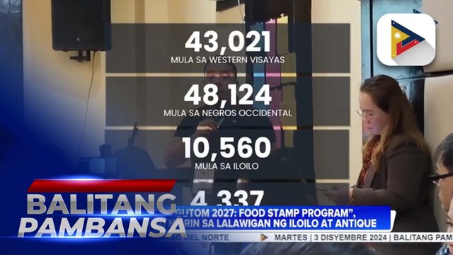 “Walang Gutom 2027: Food Stamp Program” ipinatupad ng DSWD sa mga lalawigan ng Iloilo at Antique kasabay ng patuloy na pag-validate sa iba pang mga benepisyaryo