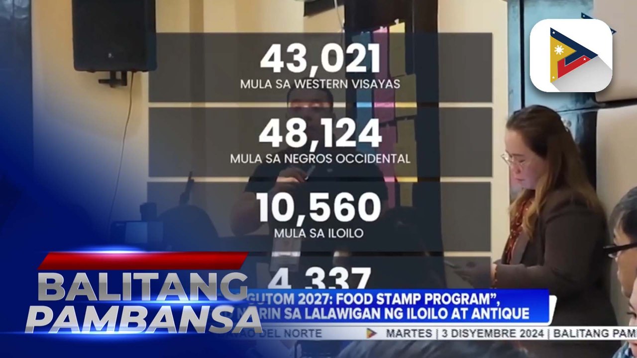 “Walang Gutom 2027: Food Stamp Program” ipinatupad ng DSWD sa mga lalawigan ng Iloilo at Antique kasabay ng patuloy na pag-validate sa iba pang mga benepisyaryo