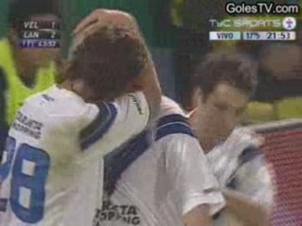Velez Sarsfield 3-2 Lanus (2-2 Silva )