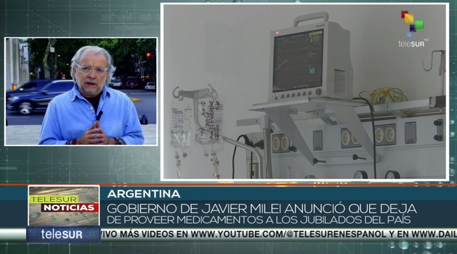 Gobierno de Milei anunció que deja de proveer medicamentos a los jubilados