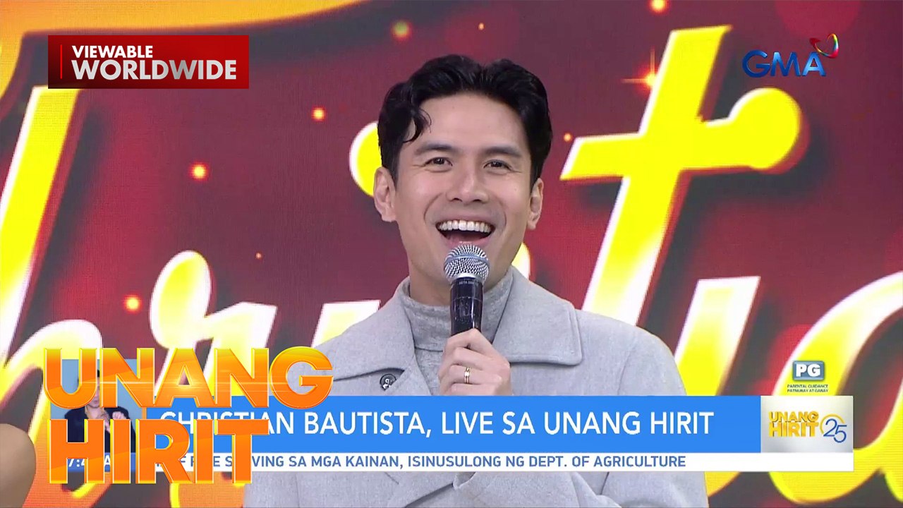 Christian Bautista, ang ating suki na guest sa Unang Hirit! | Unang Hirit