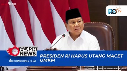 PEMERINTAH PRABOWO BEBASKAN UMKM DARI UTANG MACET, PELAKU USAHA KINI LEBIH OPTIMIS