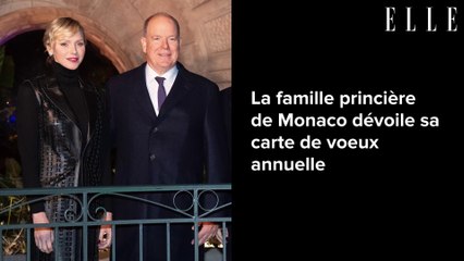 La famille princière de Monaco dévoile sa carte de voeux annuelle