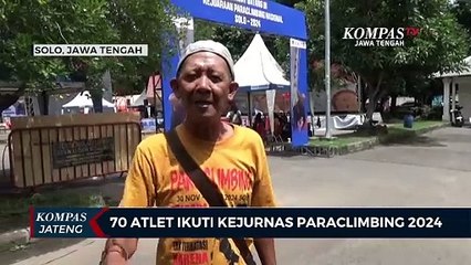 70 Atlet Ikuti Kejurnas Paraclimbing 2024
