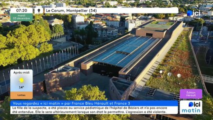 03/12/2024 - ICI Matin France Bleu Hérault en vidéo