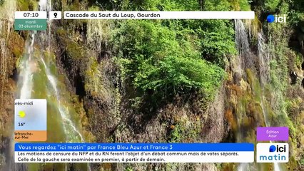 03/12/2024 - ICI Matin France Bleu Azur en vidéo