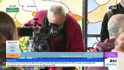 03/12/2024 - ICI Matin France Bleu Occitanie en vidéo