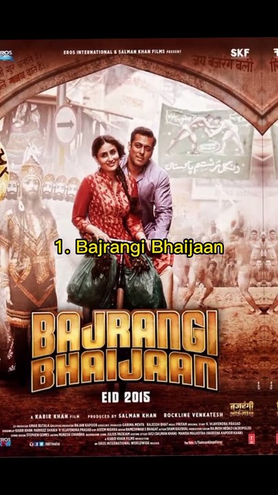 Top 10 Best Movies Of Salman Khan shorts