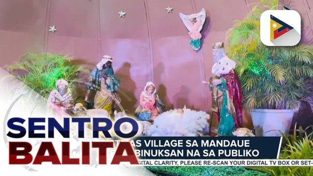 Christmas village sa Mandaue City, binuksan na sa publiko; nasa 300 parol na gawa ng PDLs, ibinida ng isang hotel sa Cebu City