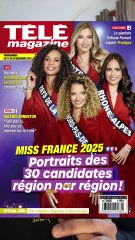 Enfin la couverture Miss France 2025 du Télé Magazine