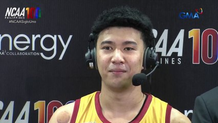 Postgame Interview - JC Recto (Finals Game 1) | NCAA Season 100