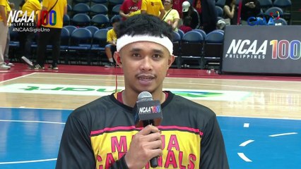 Postgame Interview - John Jabonete (Finals Game 1) | NCAA Season 100