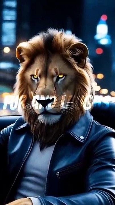 Funny lion #funny