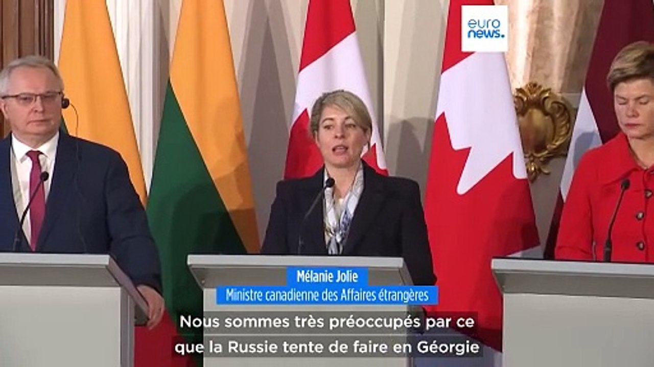 Cinquième nuit de protestations en Géorgie, le Canada annonce des sanctions