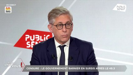 Frédéric Valletoux critique la stratégie de Michel Barnier : « On a manqué de méthode » :